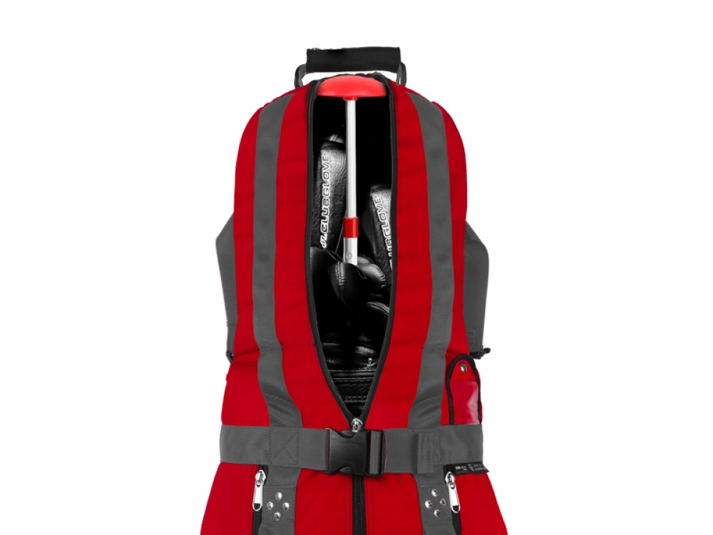 VOX GOLF OF AMERICA GLOVE"LAST BAG COLLEGIATE"REDGRAY